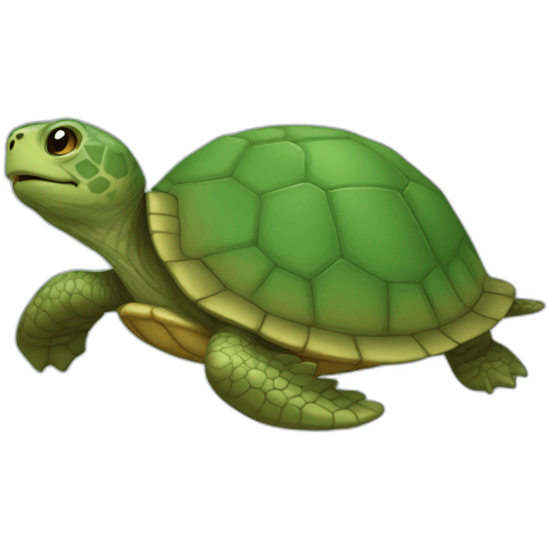 Tortue énervée  emoji