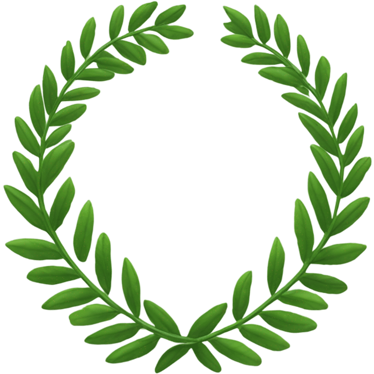 Laurel wreath emoji