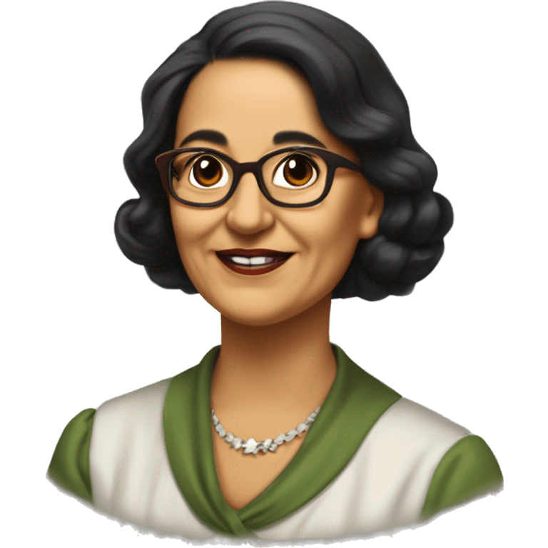 Julia Constancia de Burgos García was a Puerto Rican poet. As an advocate of Puerto Rican independence, she served as Secretary General of the Daughters of Freedom, the women's branch of the Puerto Rican Nationalist Party.  emoji