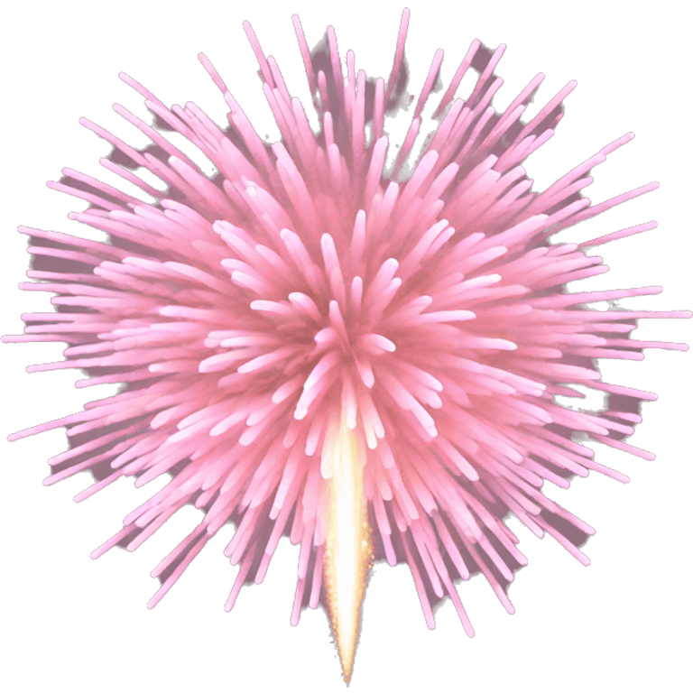 light pink fireworks emoji