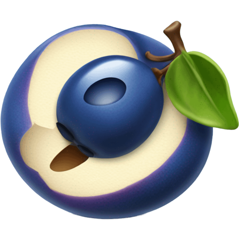 SHINY Blueberries  emoji