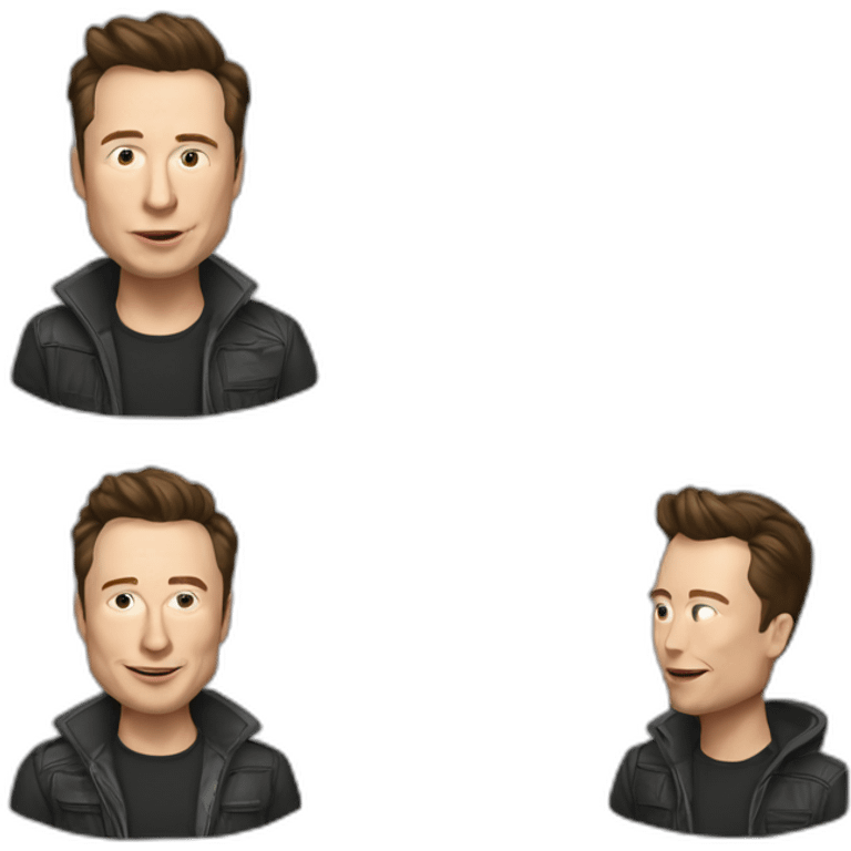 Creame un emoji de elon musk emoji