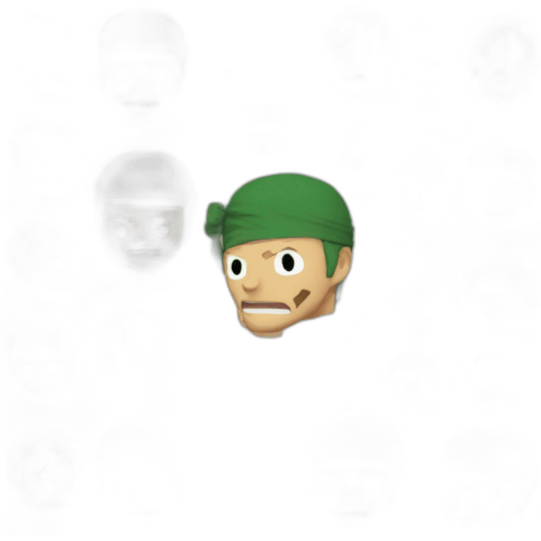 Zoro one piece  emoji