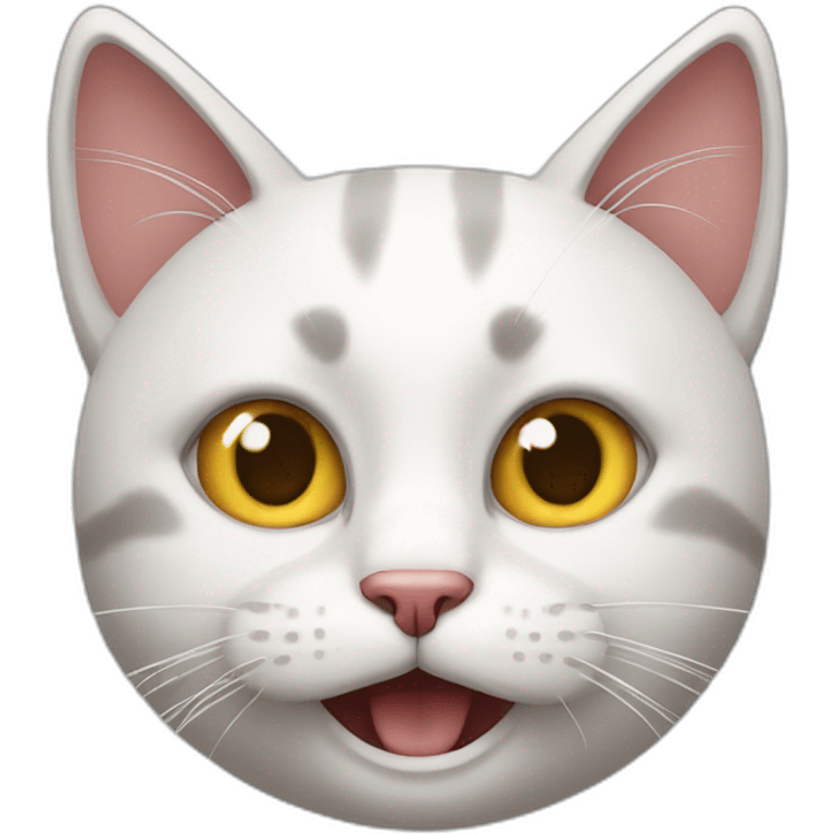 crazy cat emoji