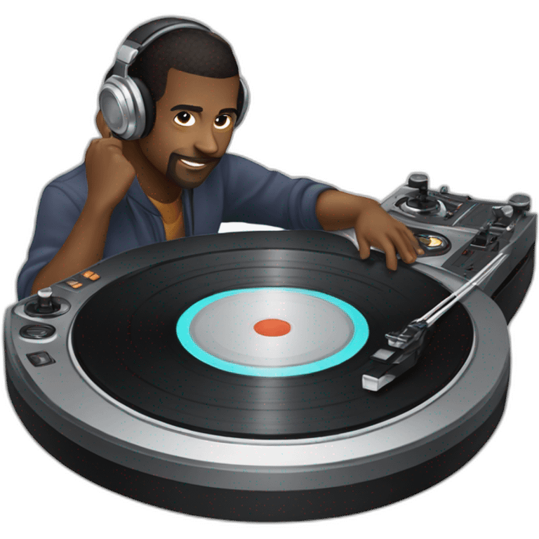 dj turntables emoji