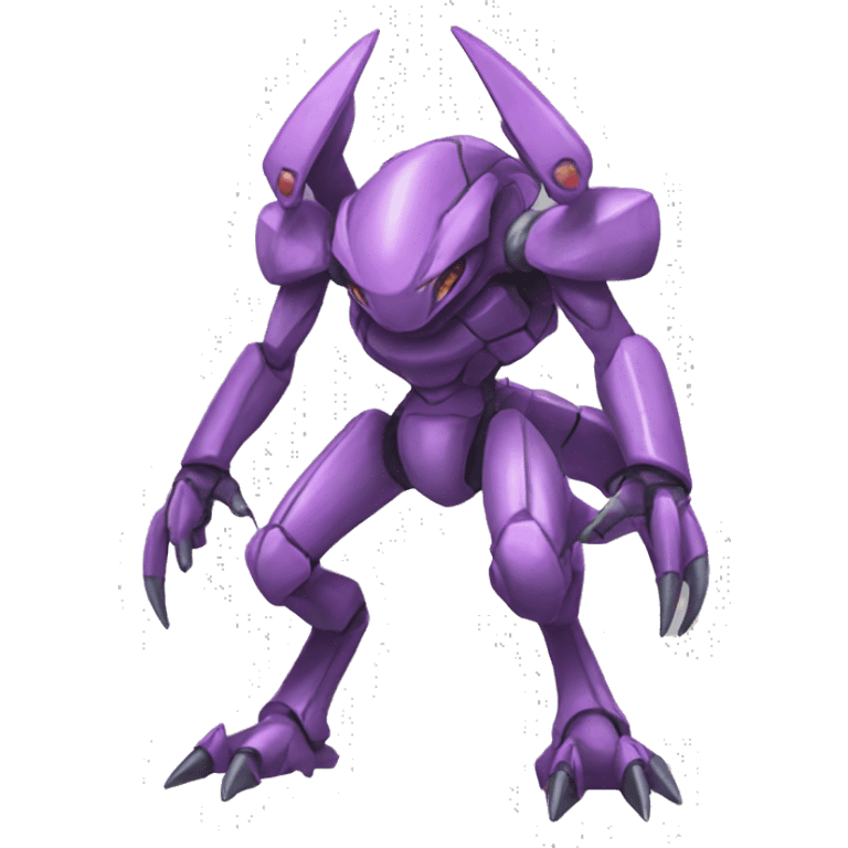  Edgy Genesect-Reptile full body emoji