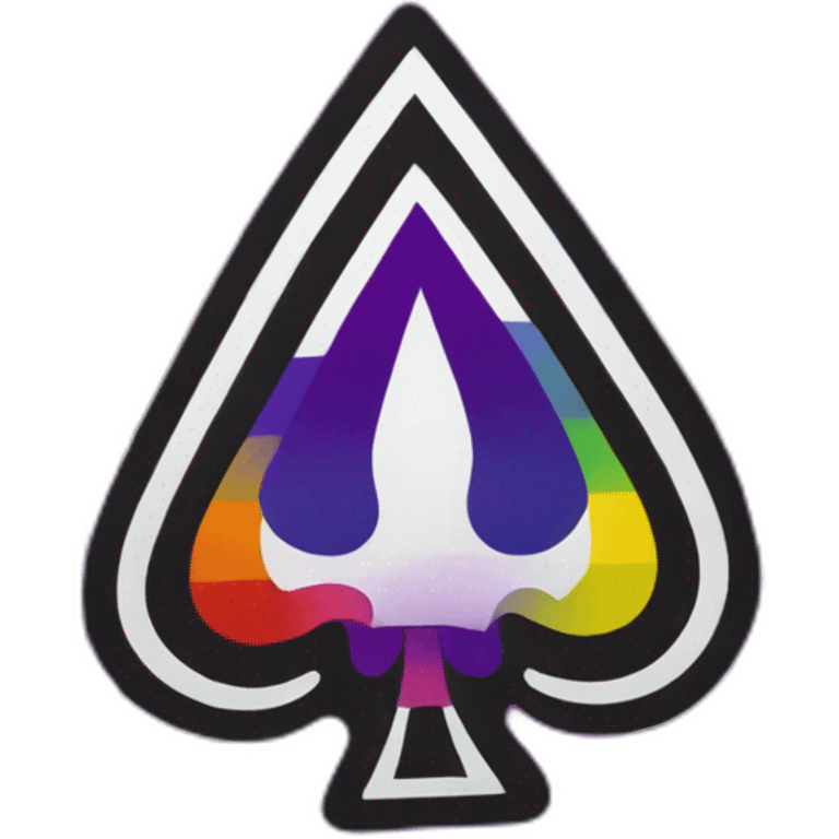 Ace pride flag emoji