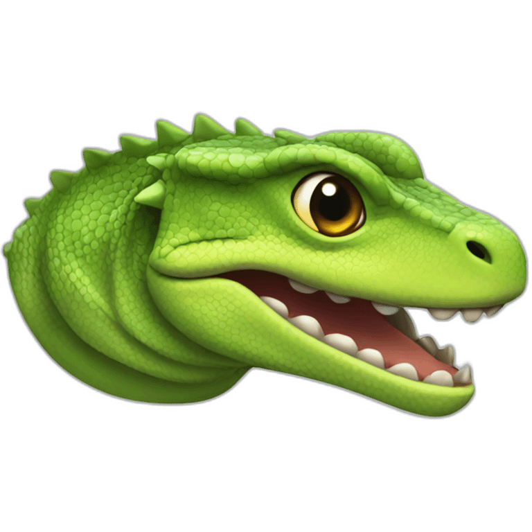 Lézard shérif emoji