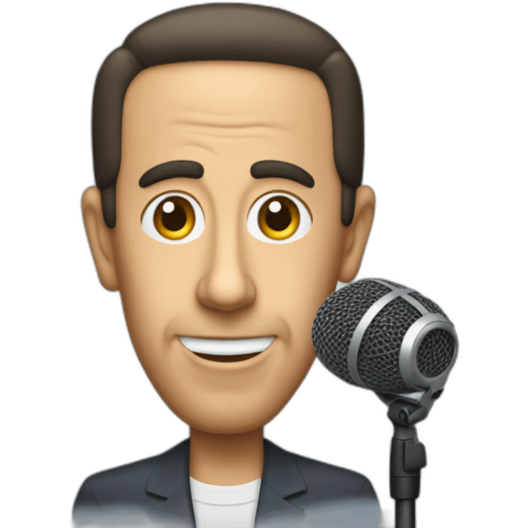 jerry seinfeld microphone emoji