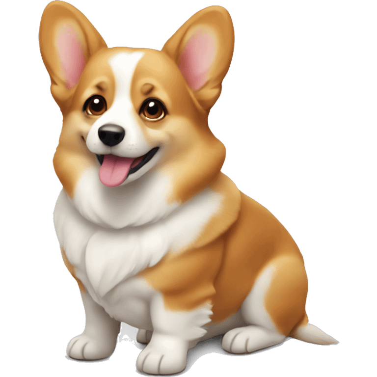 cute corgi emoji