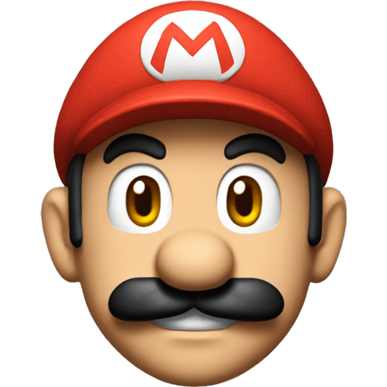 super mario head emoji