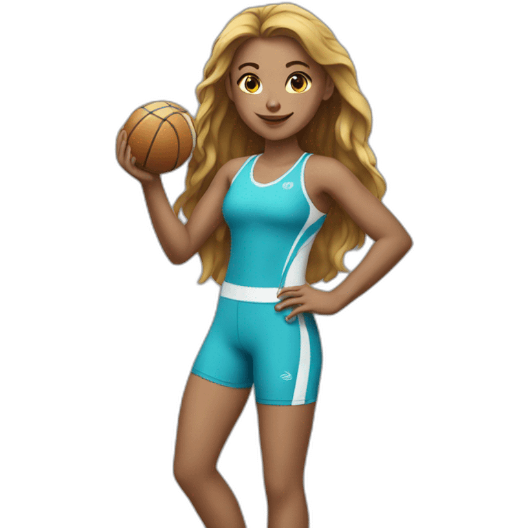 sport girl emoji