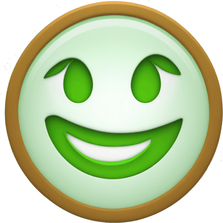 a green A on a white background, encircled by a green circle emoji