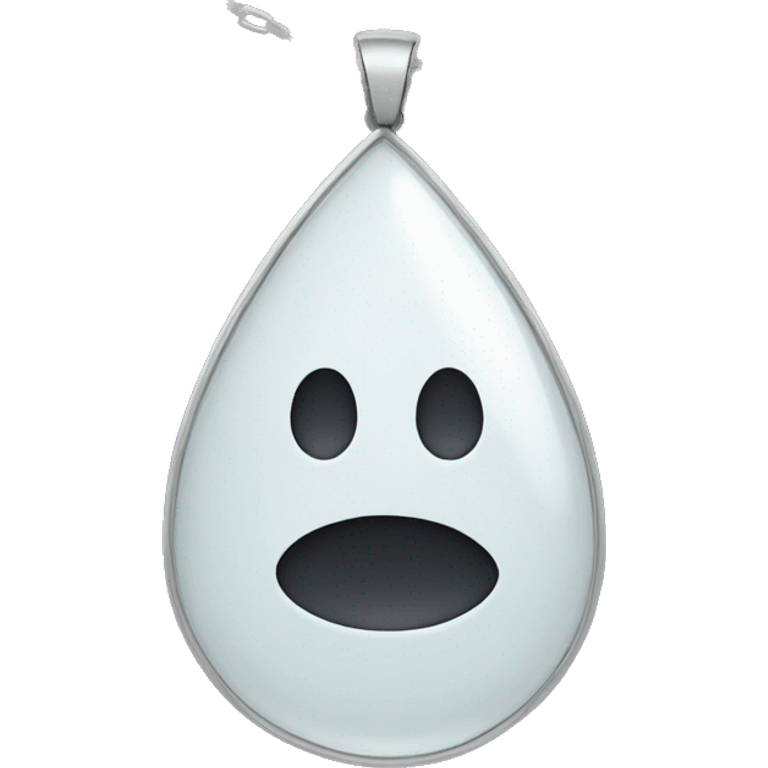 teardrop necklace emoji