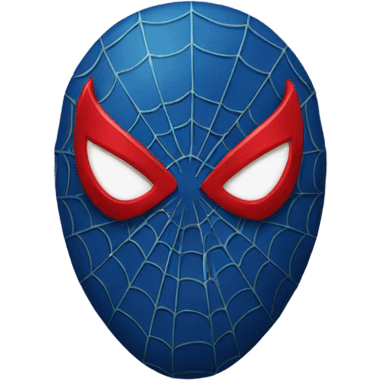 Spiderman mask emoji