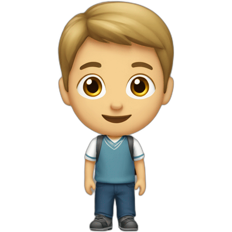 NIÑO ESCUELA emoji