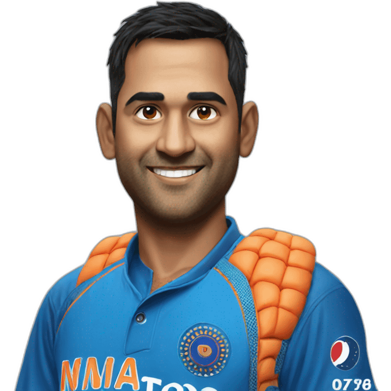 Dhoni emoji