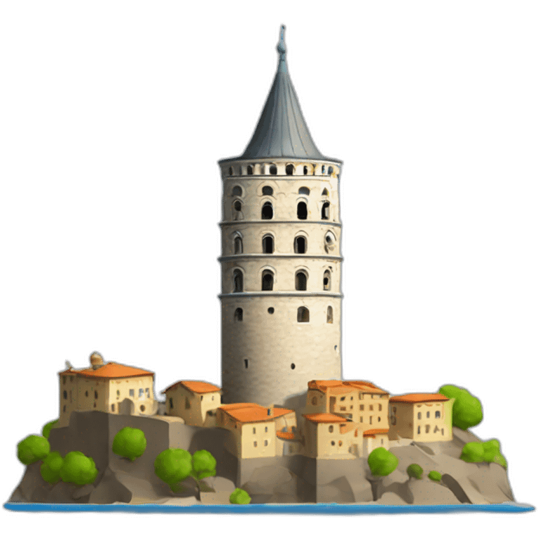 Galata Tower emoji