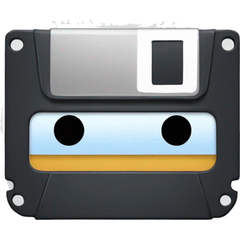 floppy disk with fluffy hair emoji