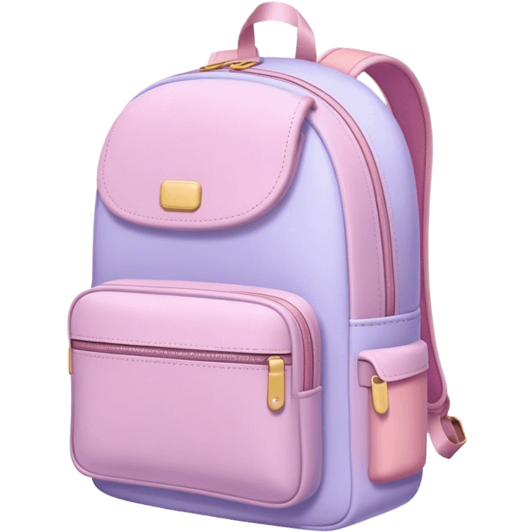 pastel backpack emoji