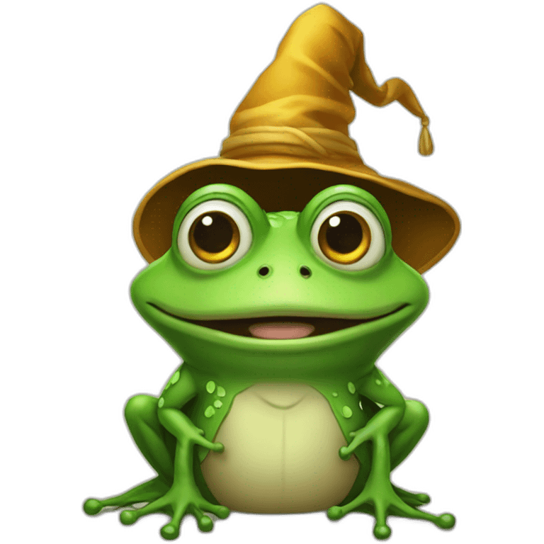 frog wizard emoji