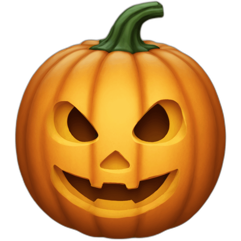 Jack o lantern emoji