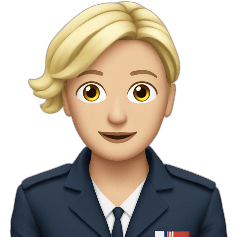 Marine lepen emoji