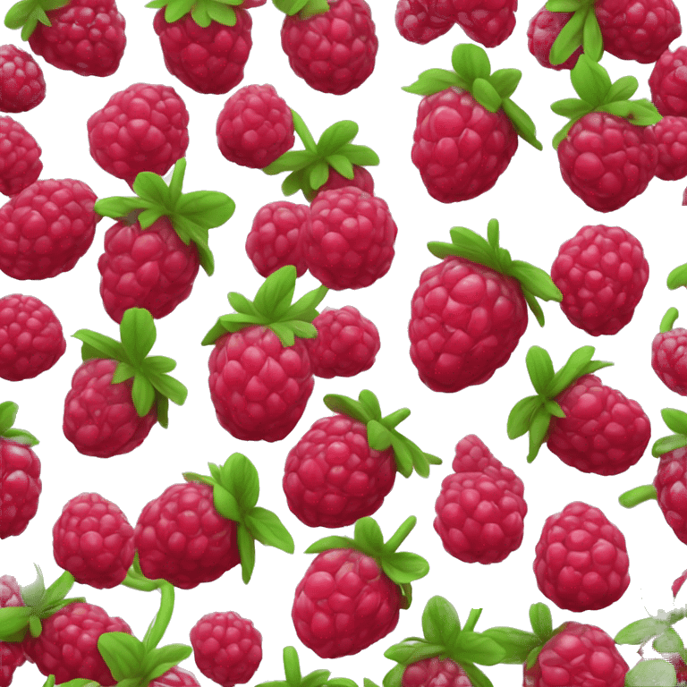 Framboise fruit emoji