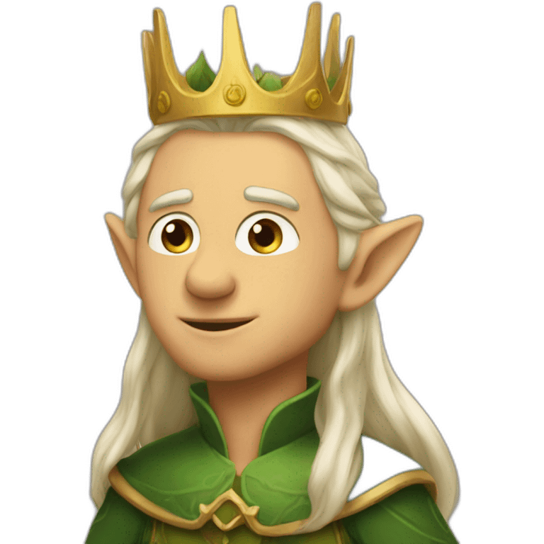 Tranduil elf king emoji