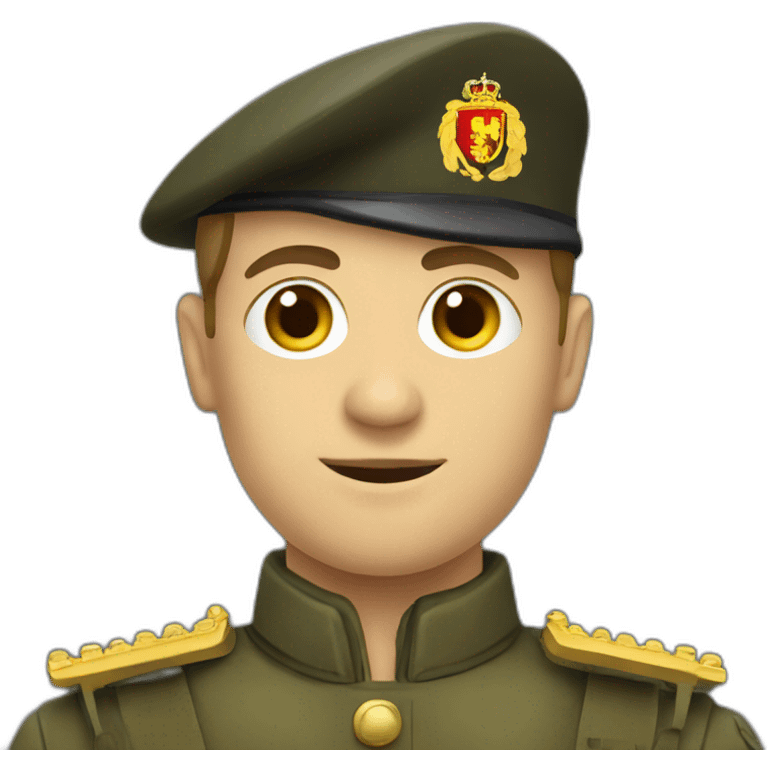 Belgium soldier emoji