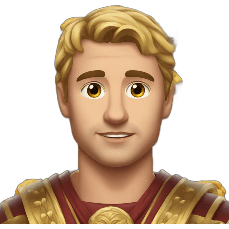 Paul Mescal handsome wearing roman clothes realistic emoji