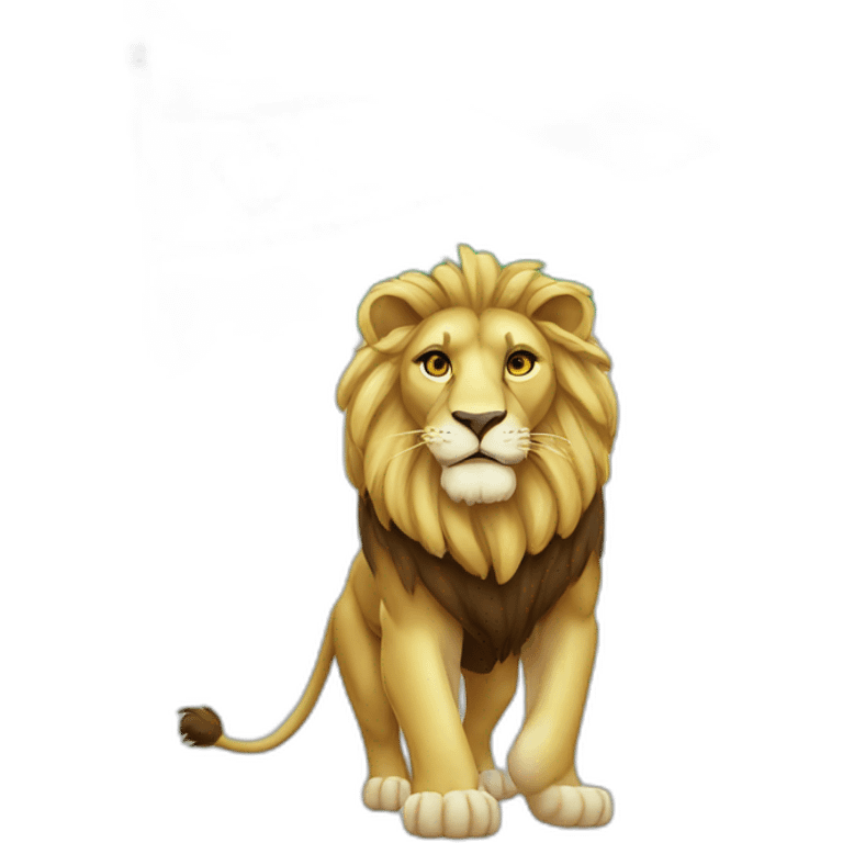 Iran lion flag emoji