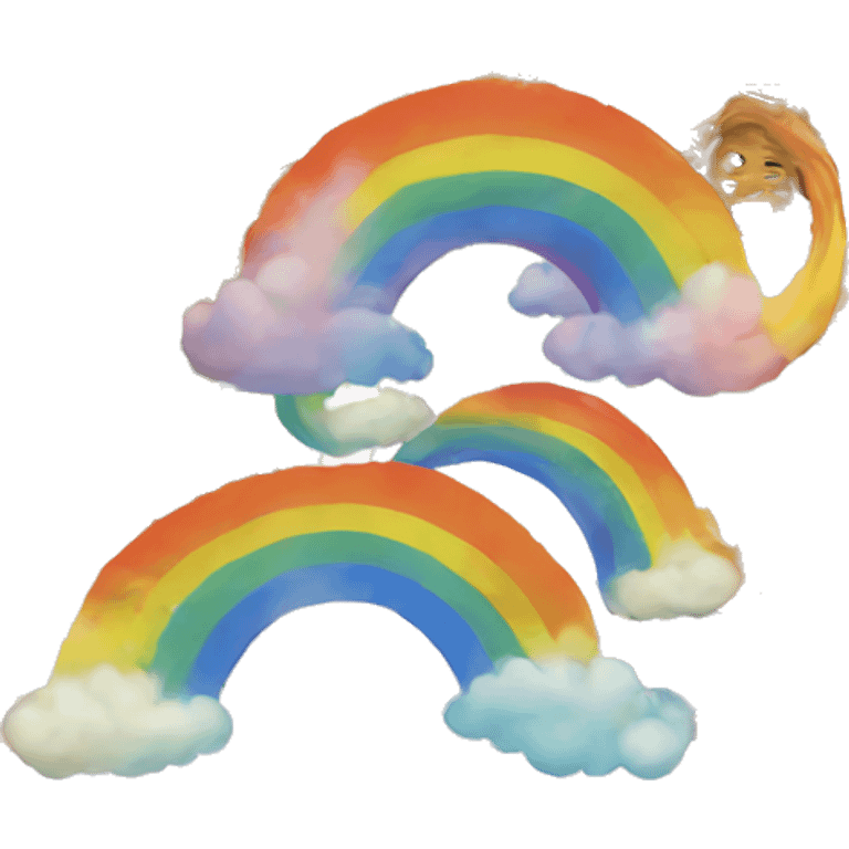 Rainbow things emoji