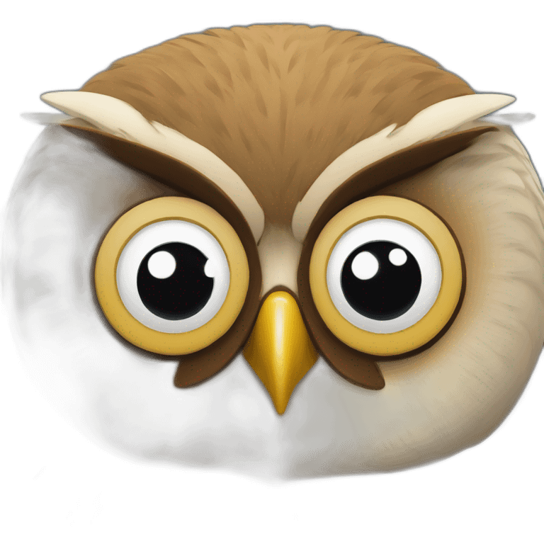 owl-with-michelin-caps emoji