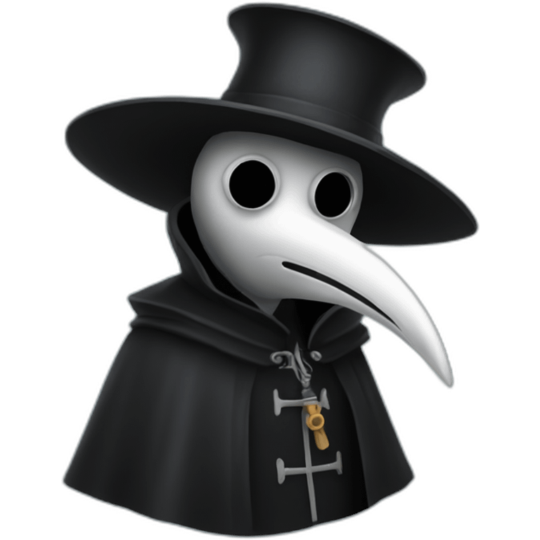 evil plague doctor emoji