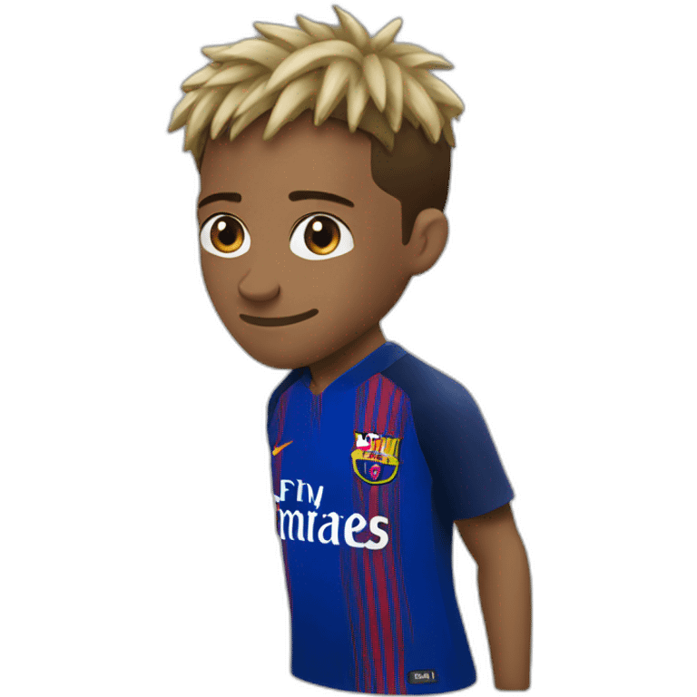 neymar doing a chilena emoji