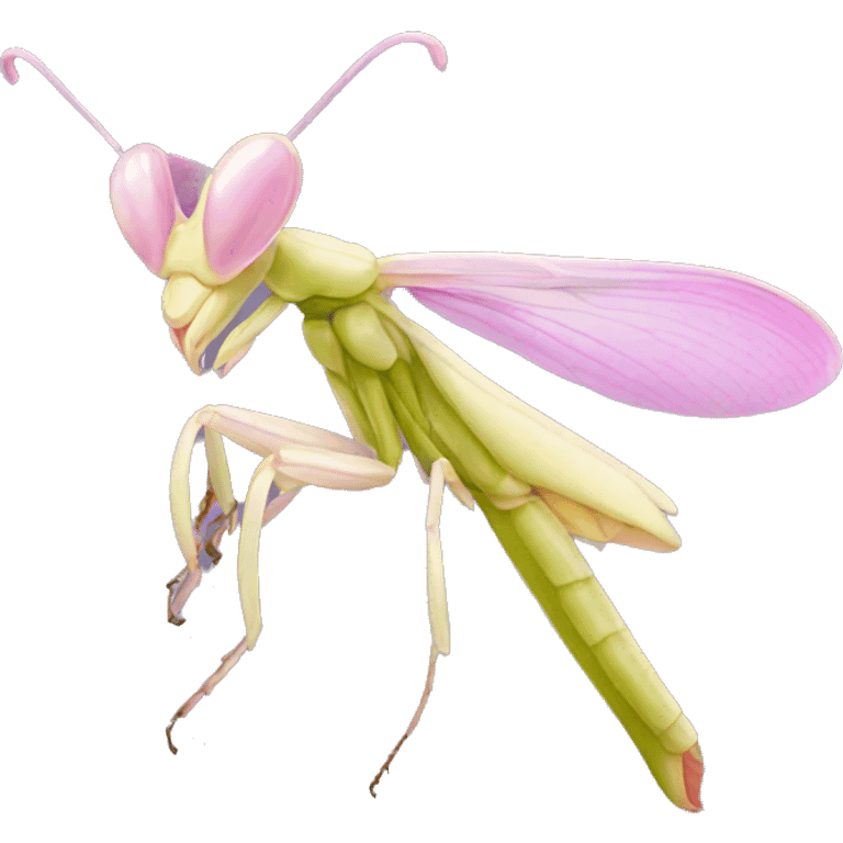 orchid mantis emoji