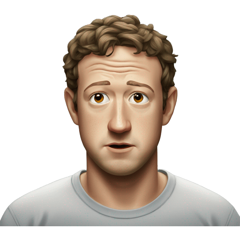 mark zuckerberg sad emoji