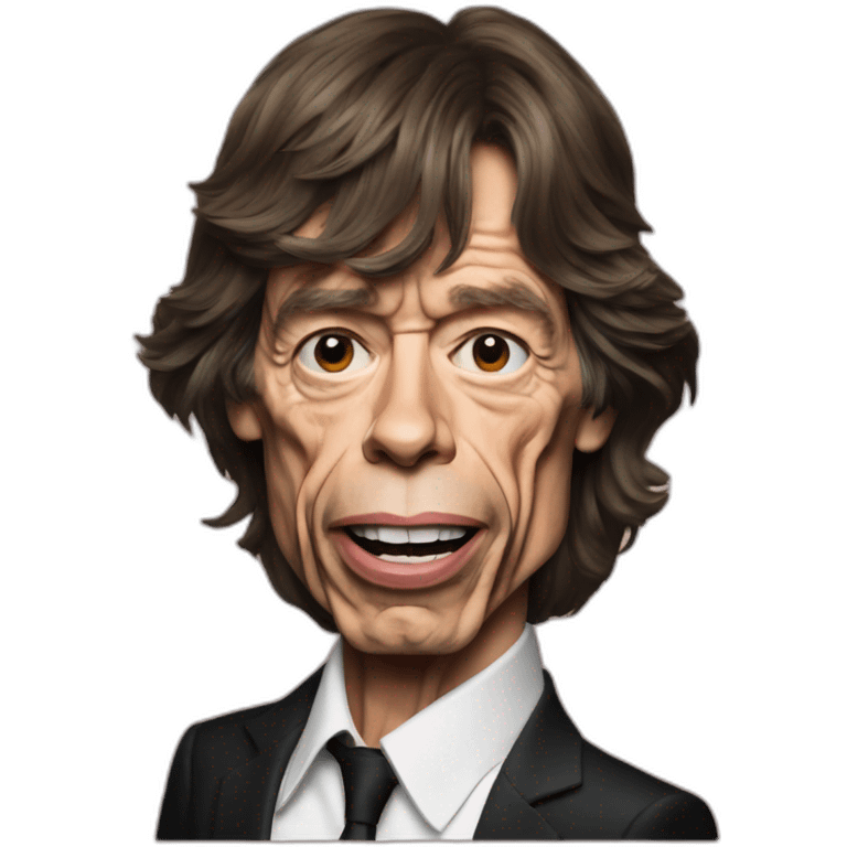 Mick Jagger emoji