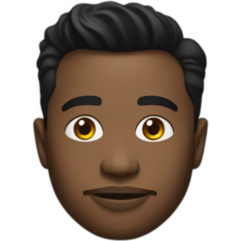 black elon musk emoji