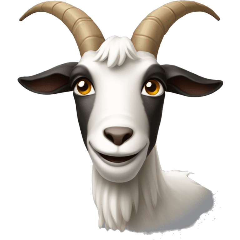 a cryng goat emoji