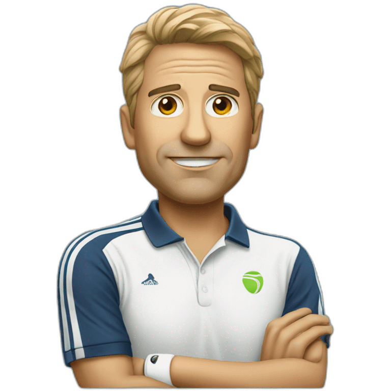 Coach of tennis  emoji