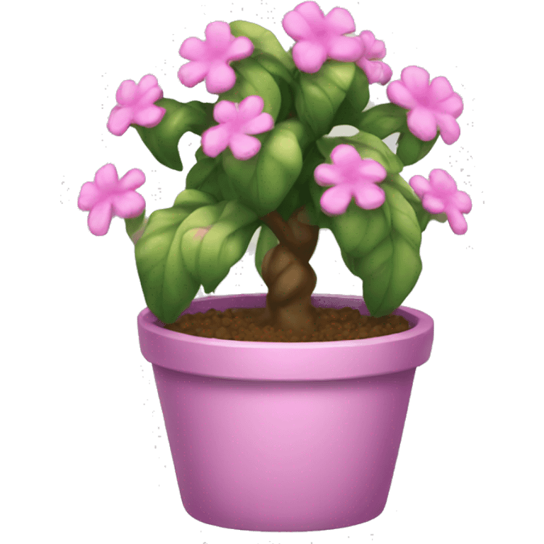 Pink princess plant  emoji