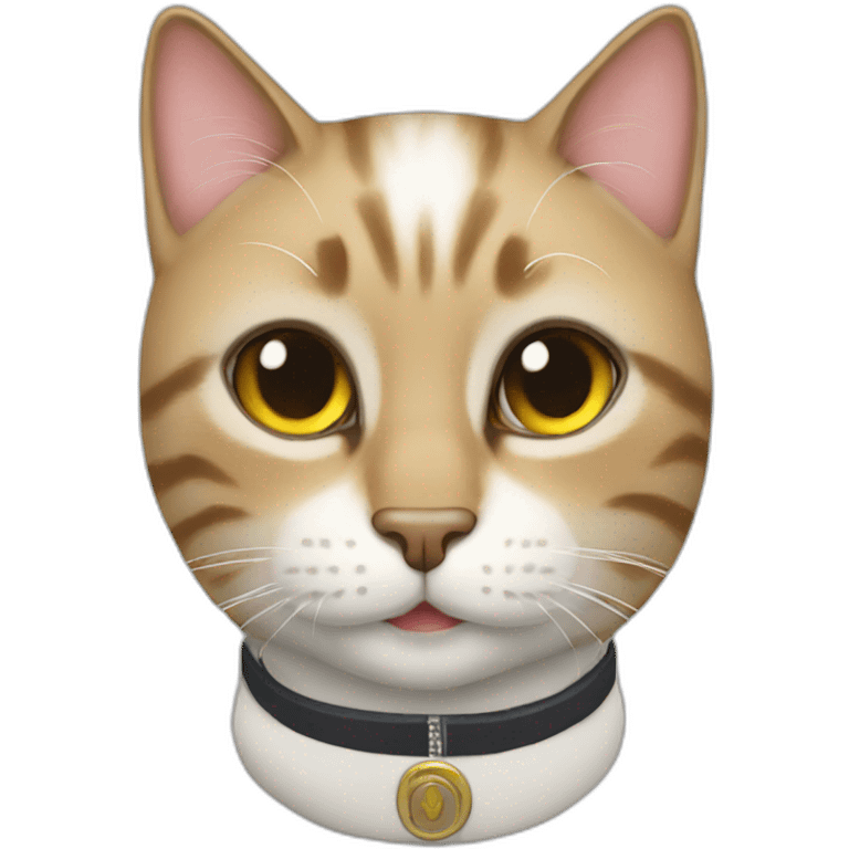 The pilot cat emoji