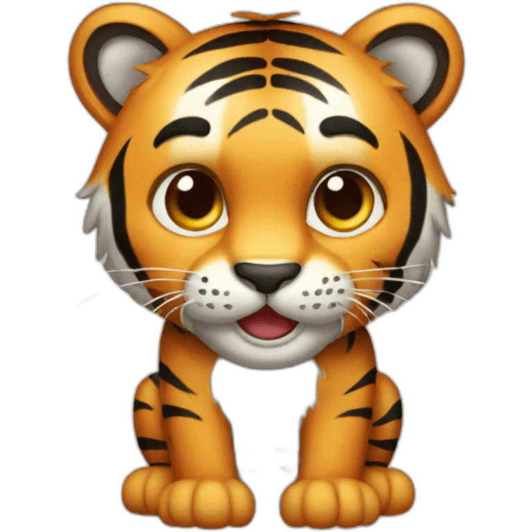 Tiger Full Body emoji