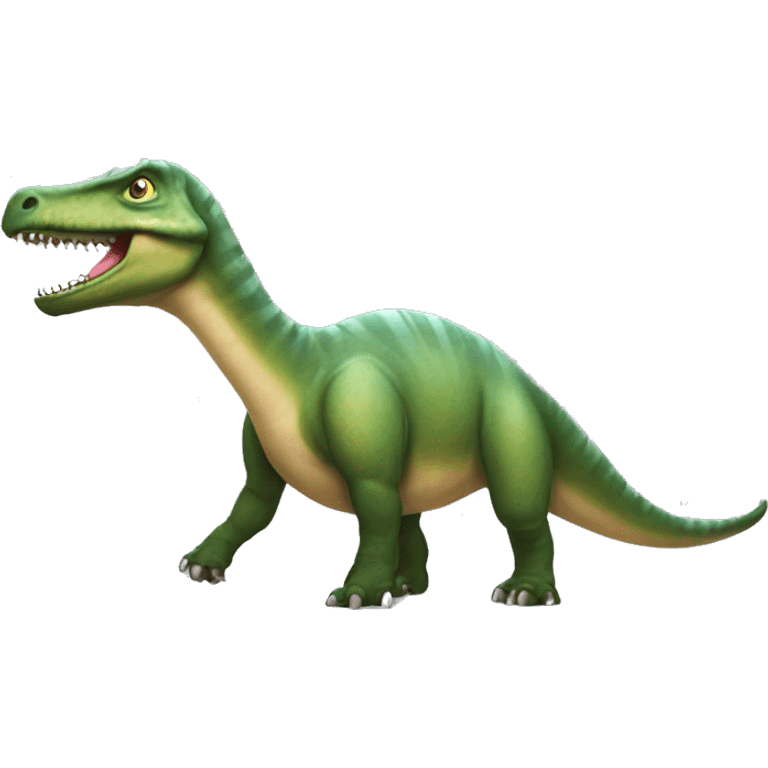 Tiranossauro-Rex de cartola emoji