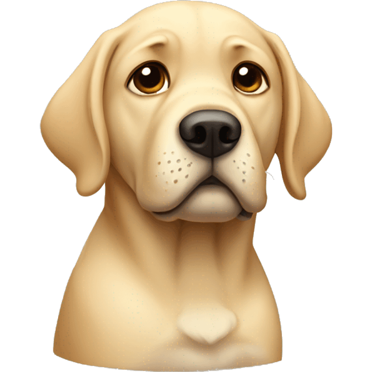 sad Labrador emoji