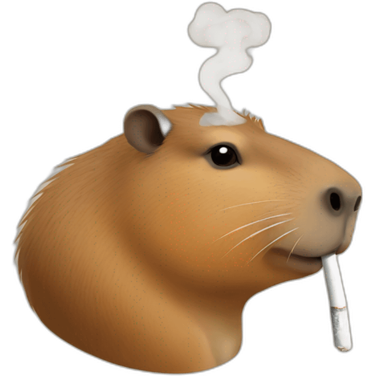 capybara smoking emoji