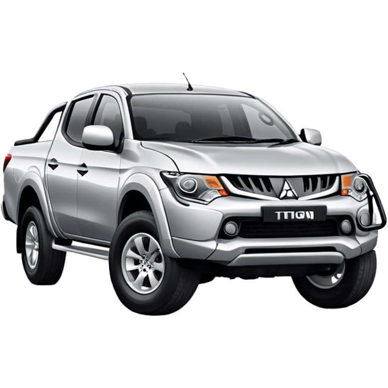 Mitsubishi Triton - Mitsubishi (Model Year: 2023) (Iconic colour: Silver) emoji