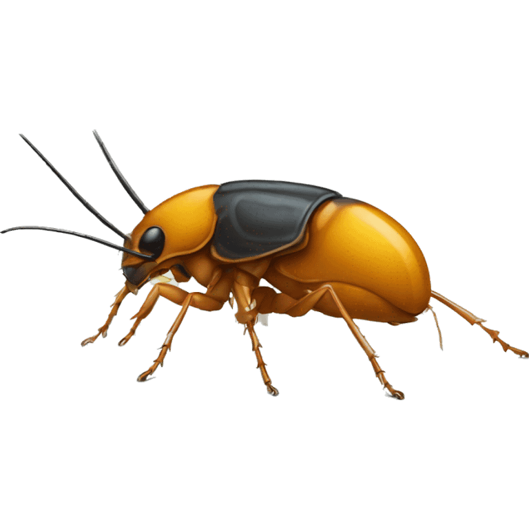 bombardier beetle & sad emojie emoji